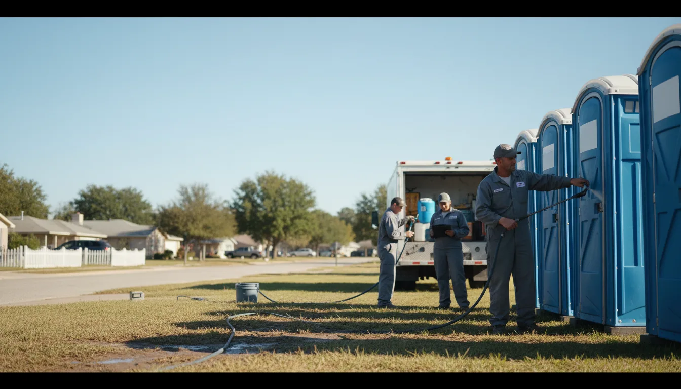 Long-Term Portable Toilet Rental in Laurel, IA near me